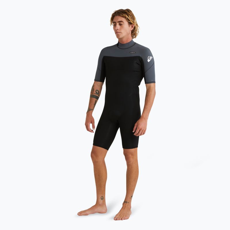 Quiksilver Herren 2/2 Everyday Sessions SS SP BZ schwarz/Gun Metal Neoprenanzug 4