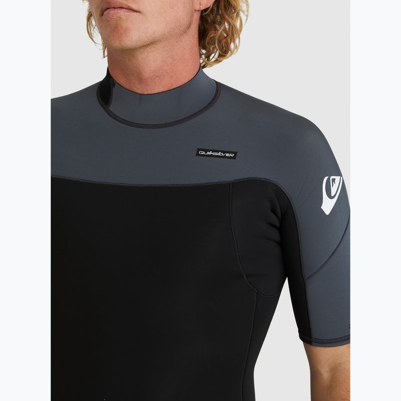 Quiksilver Herren 2/2 Everyday Sessions SS SP BZ schwarz/Gun Metal Neoprenanzug 6