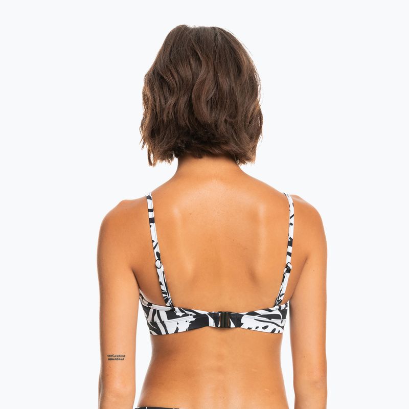 Badeanzug-Oberteil ROXY Love The Cross Step 2021 anthracite surf trippin bico s