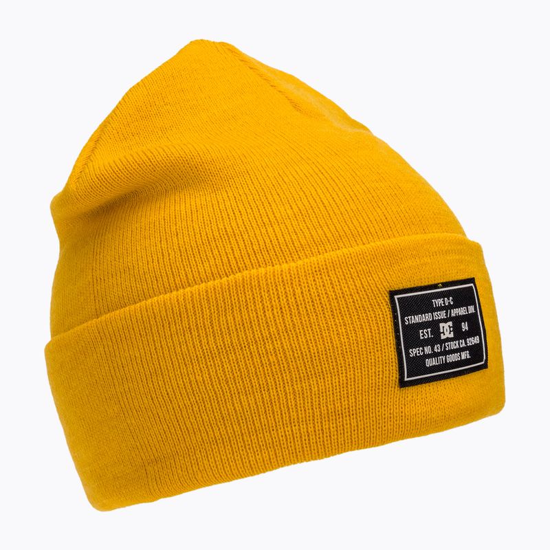 Wintermütze für Männer DC Label old gold