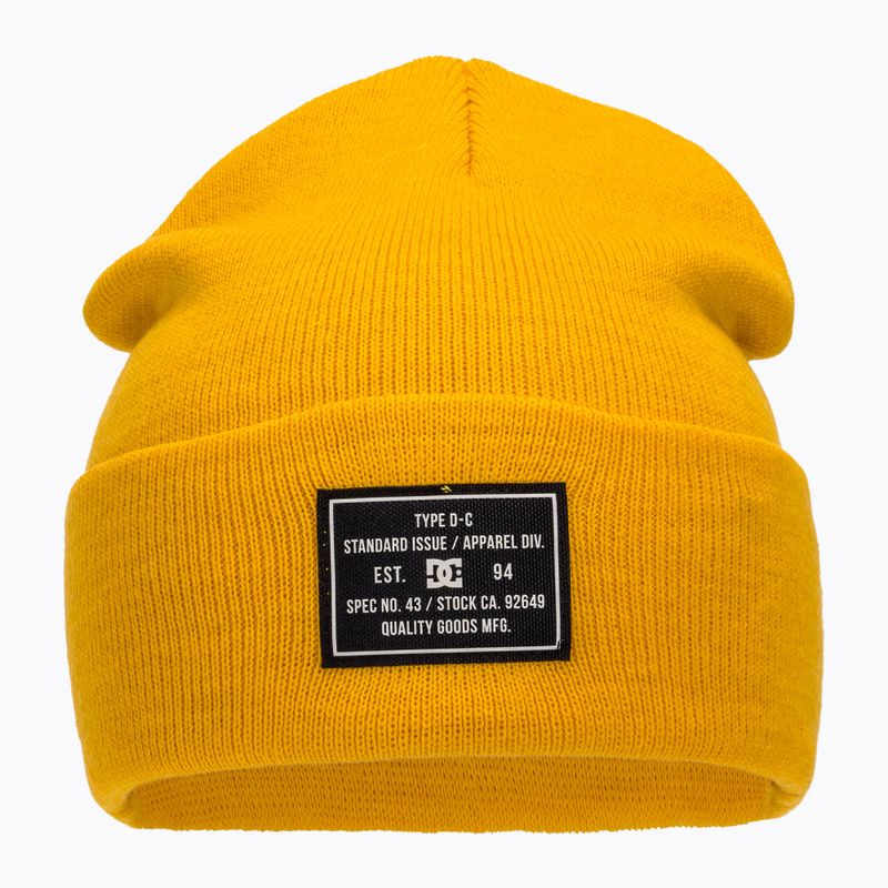 Wintermütze für Männer DC Label old gold 2