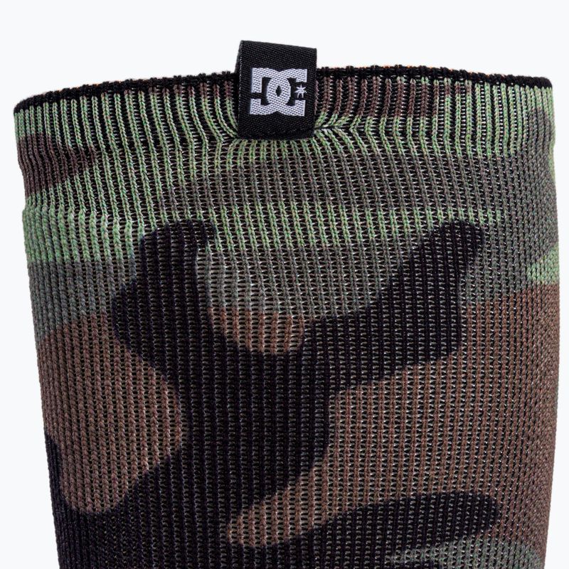 Snowboard-Socken für Männer DC Summit woodland camo green 3