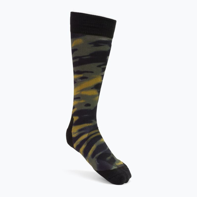 Snowboard-Socken für Männer DC Sanctioned angled tie dye ivy green