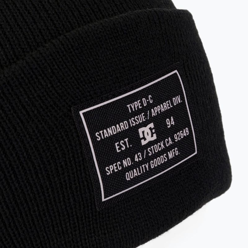 Wintermütze für Männer DC Label black 3