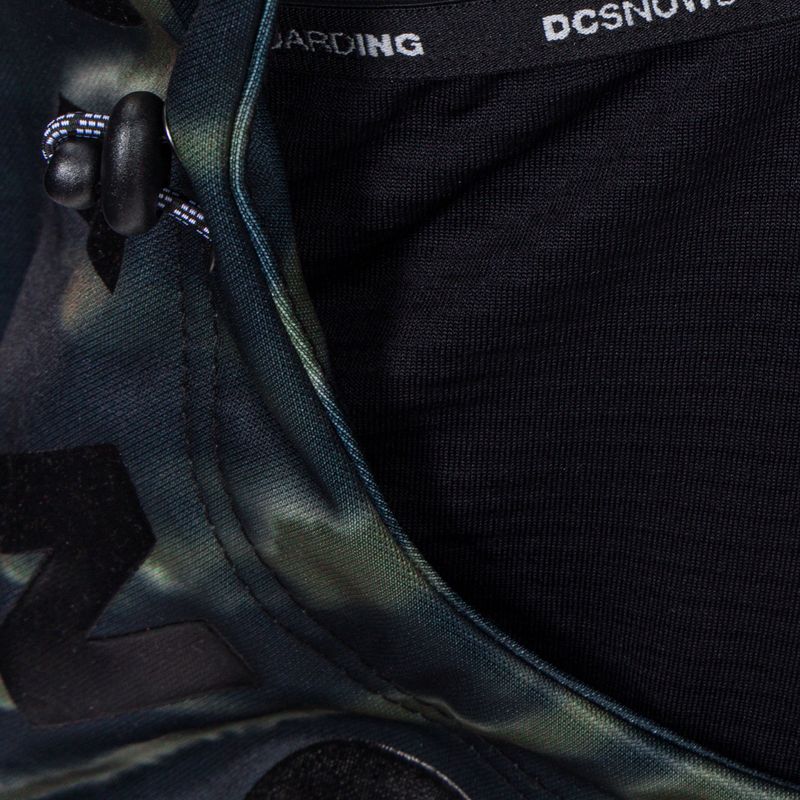 Sturmhaube für Männer DC Hoodaclava angled tie dye ivy green 5