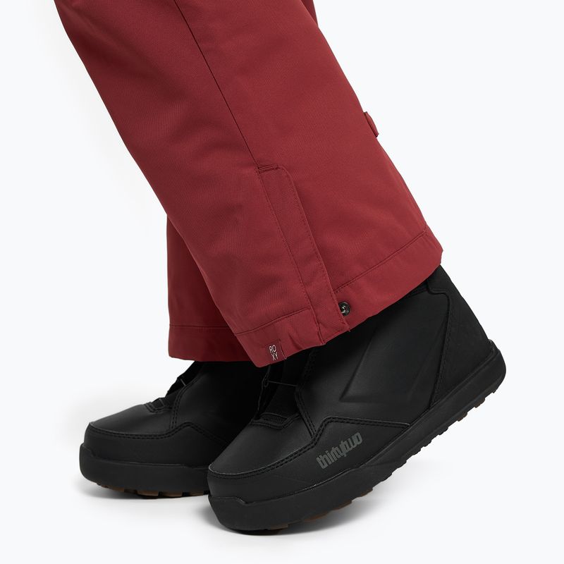 Snowboard-Hose für Frauen ROXY Diversion 2021 brick red 8