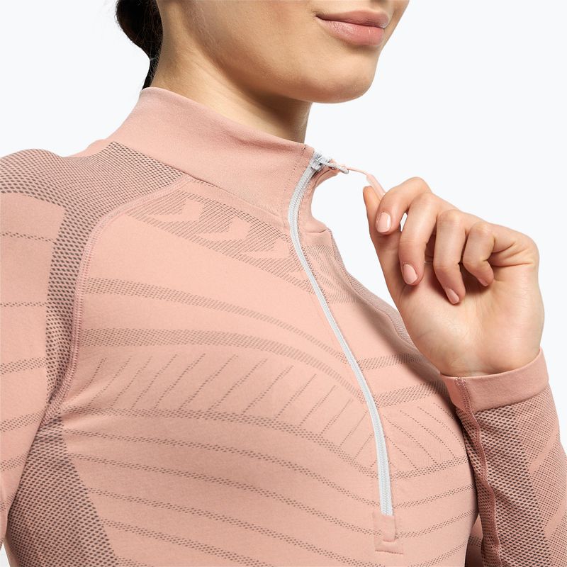 Damen Thermoaktiv-Funktionsshirt ROXY Base Layer Top Warmlink gray violet 5
