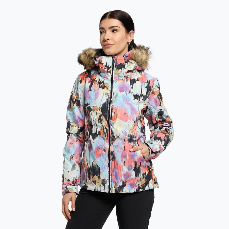 Snowboardjacke für Frauen ROXY Jet Ski 2021 true black tenderness