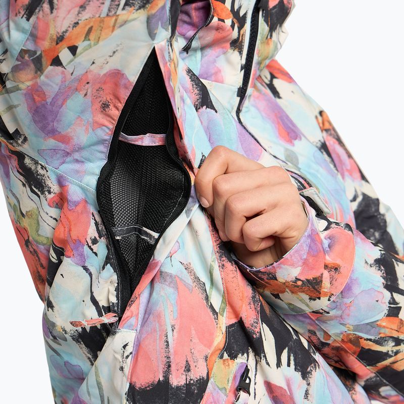 Snowboardjacke für Frauen ROXY Jet Ski 2021 true black tenderness 10