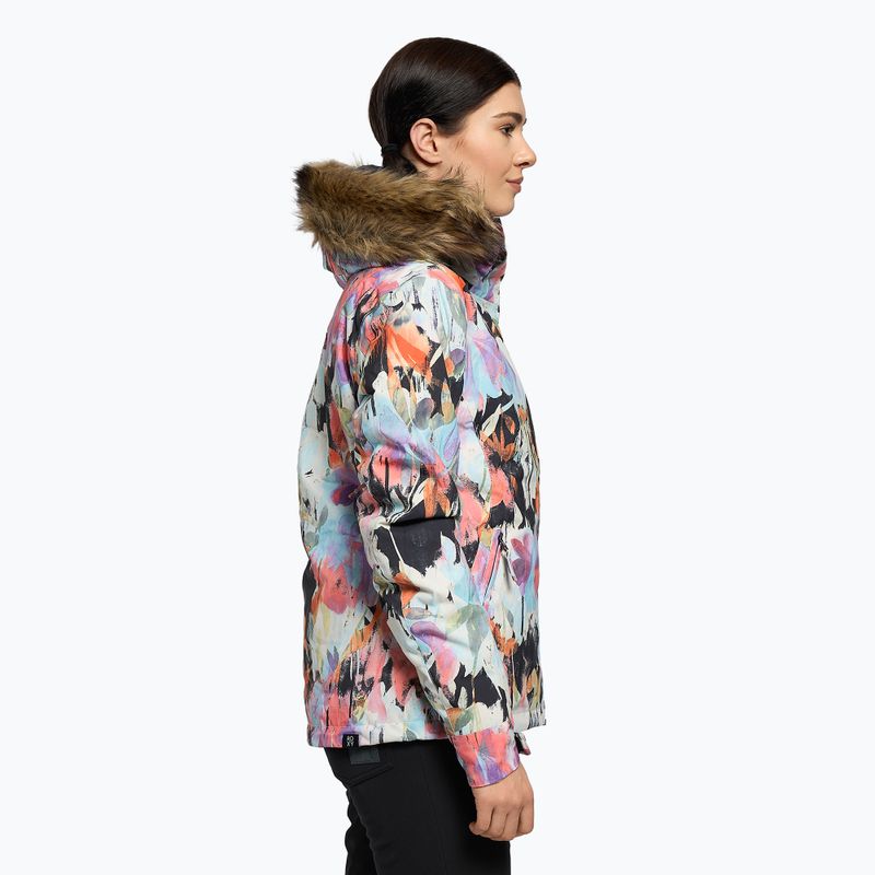 Snowboardjacke für Frauen ROXY Jet Ski 2021 true black tenderness 3