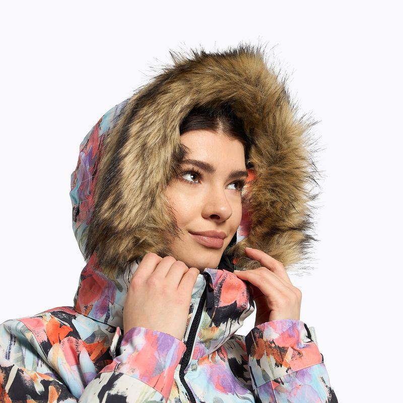 Snowboardjacke für Frauen ROXY Jet Ski 2021 true black tenderness 5