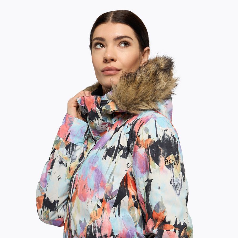 Snowboardjacke für Frauen ROXY Jet Ski 2021 true black tenderness 6
