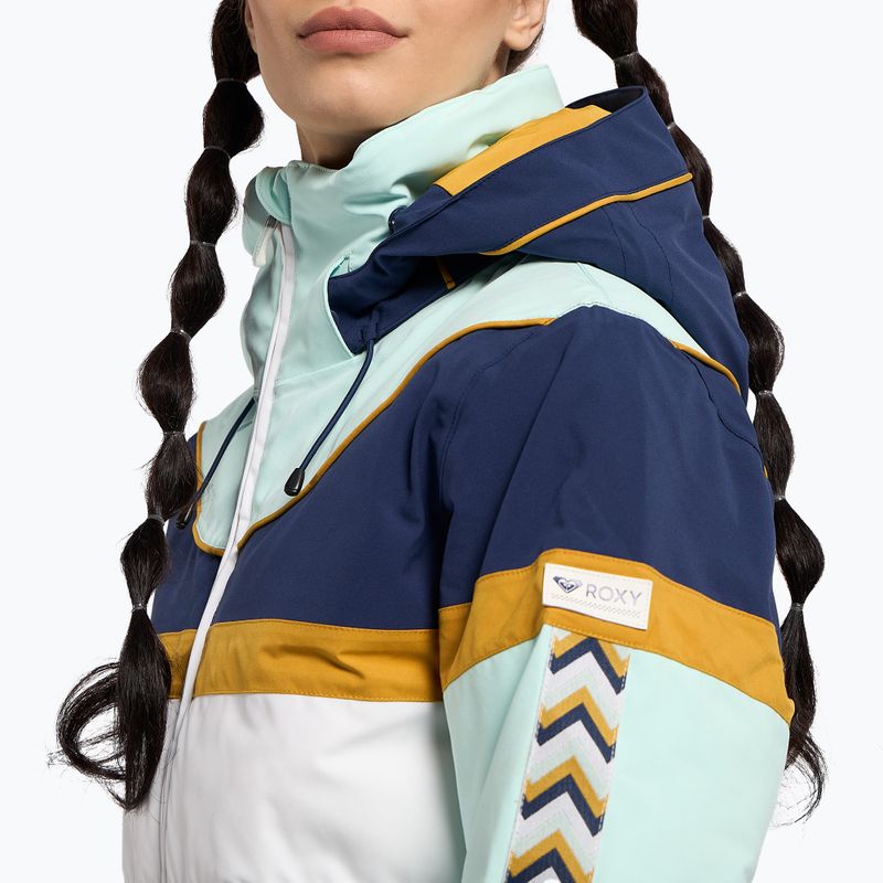 Snowboardjacke für Frauen ROXY Peak Chic Insulated 2021 fair aqua 6