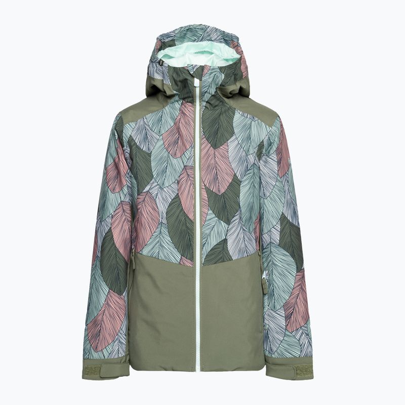 Snowboardjacke für Kinder ROXY Silverwinter 2021 fair aqua la palmeraie rg