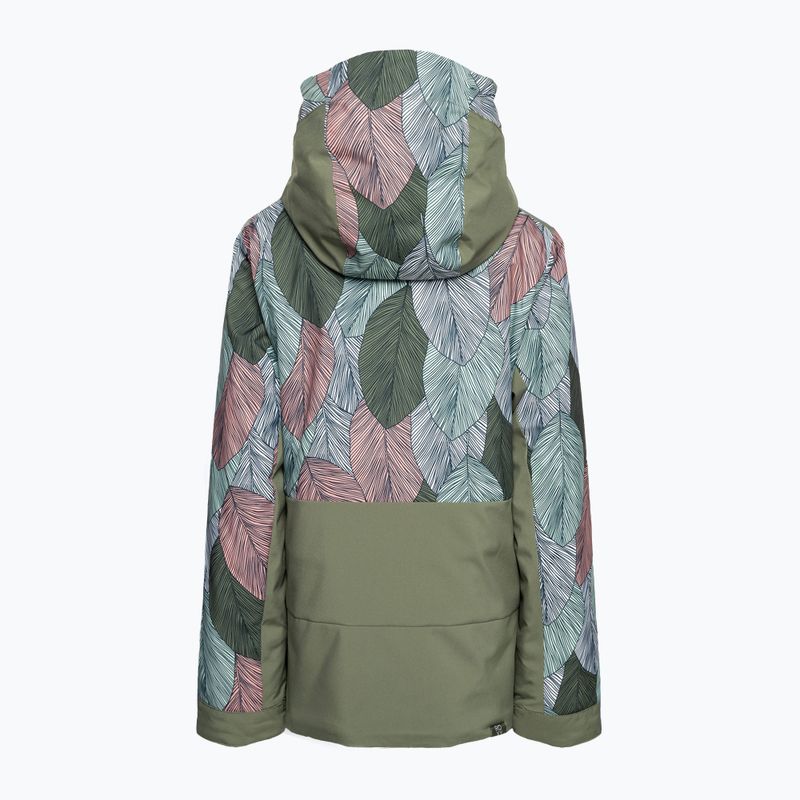 Snowboardjacke für Kinder ROXY Silverwinter 2021 fair aqua la palmeraie rg 2