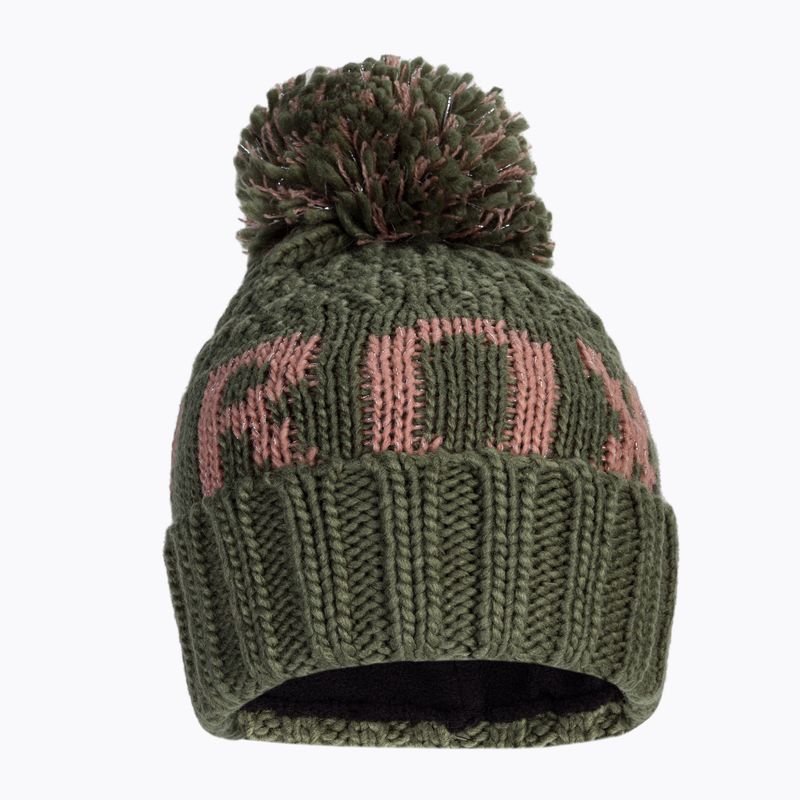 Wintermütze für Kinder ROXY Tonic 2021 deep lichen green 2