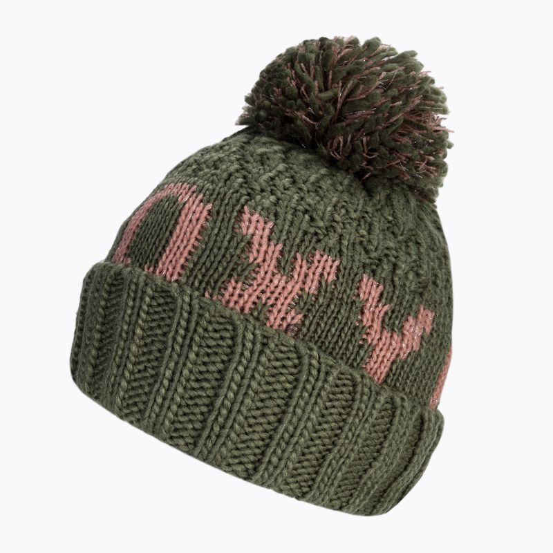 Wintermütze für Kinder ROXY Tonic 2021 deep lichen green 3