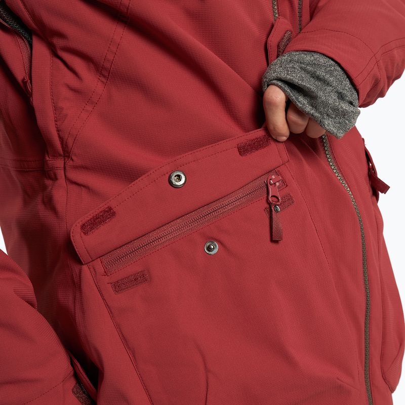 Snowboardjacke für Frauen ROXY Stated Warmlink 2021 brick red 9