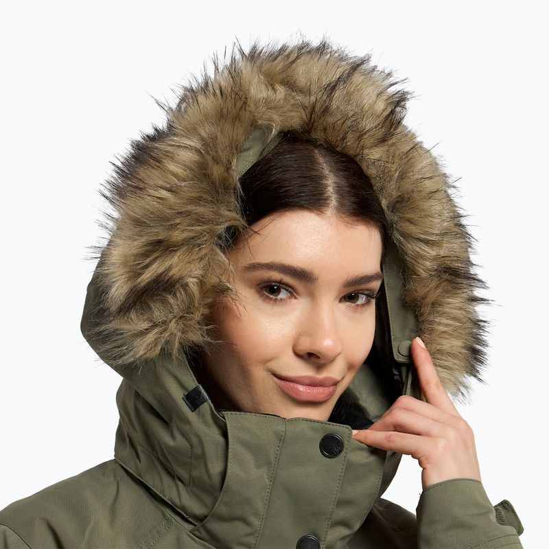 Snowboardjacke für Frauen ROXY Meade 2021 deep lichen green 5