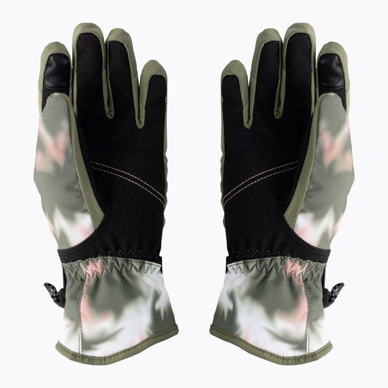 Snowboard-Handschuhe für Frauen ROXY Jetty 2021 deep lichen green nimal 3