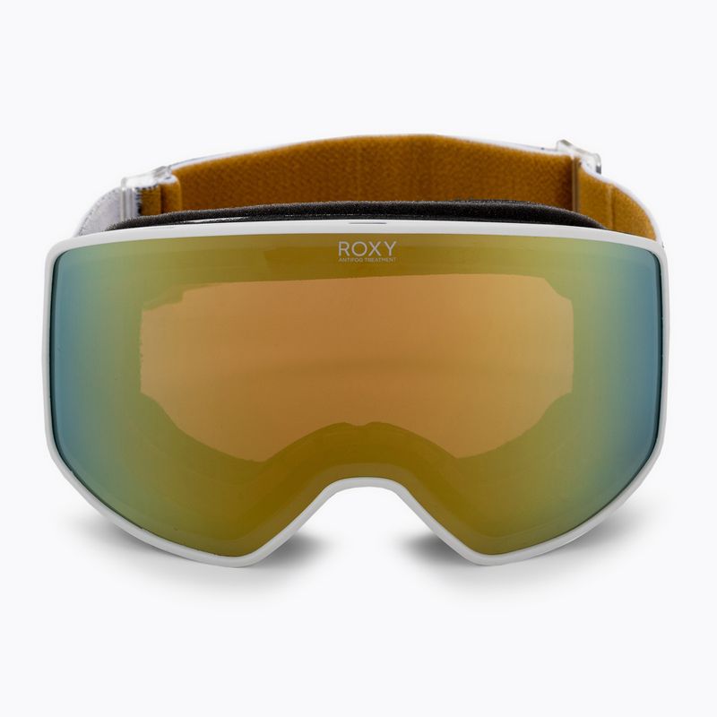 Snowboardbrille für Frauen ROXY Storm Peak Chic 2021 bright white 2