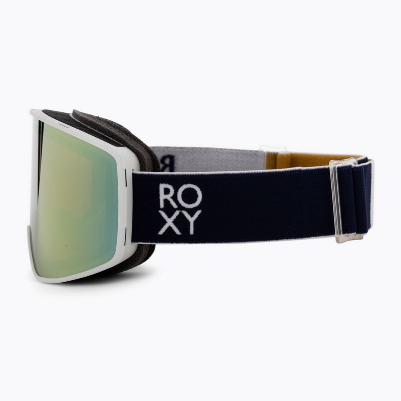Snowboardbrille für Frauen ROXY Storm Peak Chic 2021 bright white 4