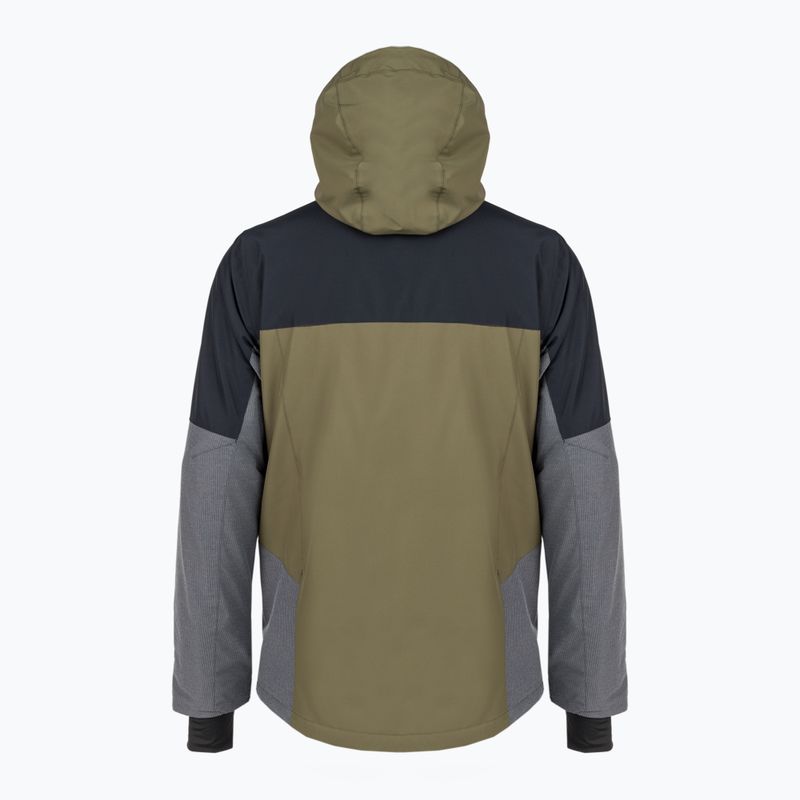 Snowboardjacke Herren Quiksilver Mission Plus schwarz-grün EQYTJ3371 2