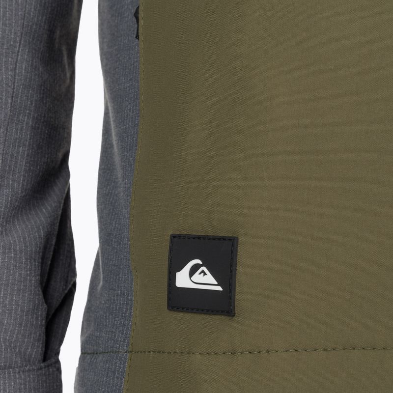 Snowboardjacke Herren Quiksilver Mission Plus schwarz-grün EQYTJ3371 3