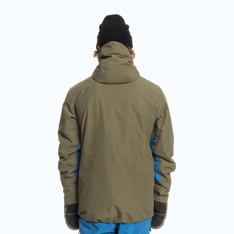 Snowboardjacke Herren Quiksilver Muldrow grün EQYTJ3376 3
