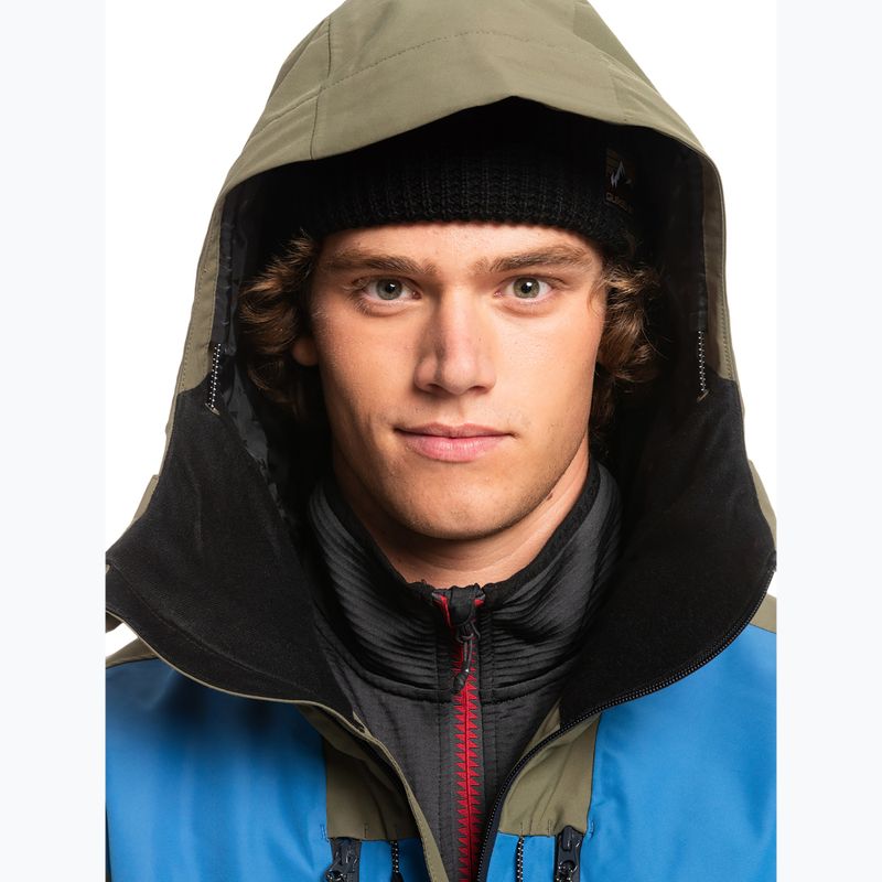 Snowboardjacke Herren Quiksilver Muldrow grün EQYTJ3376 7