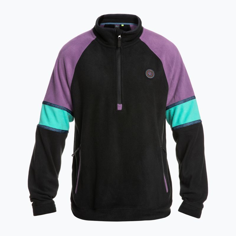 Herren Snowboard Sweatshirt Quiksilver Powder Chaser schwarz EQYFT4561