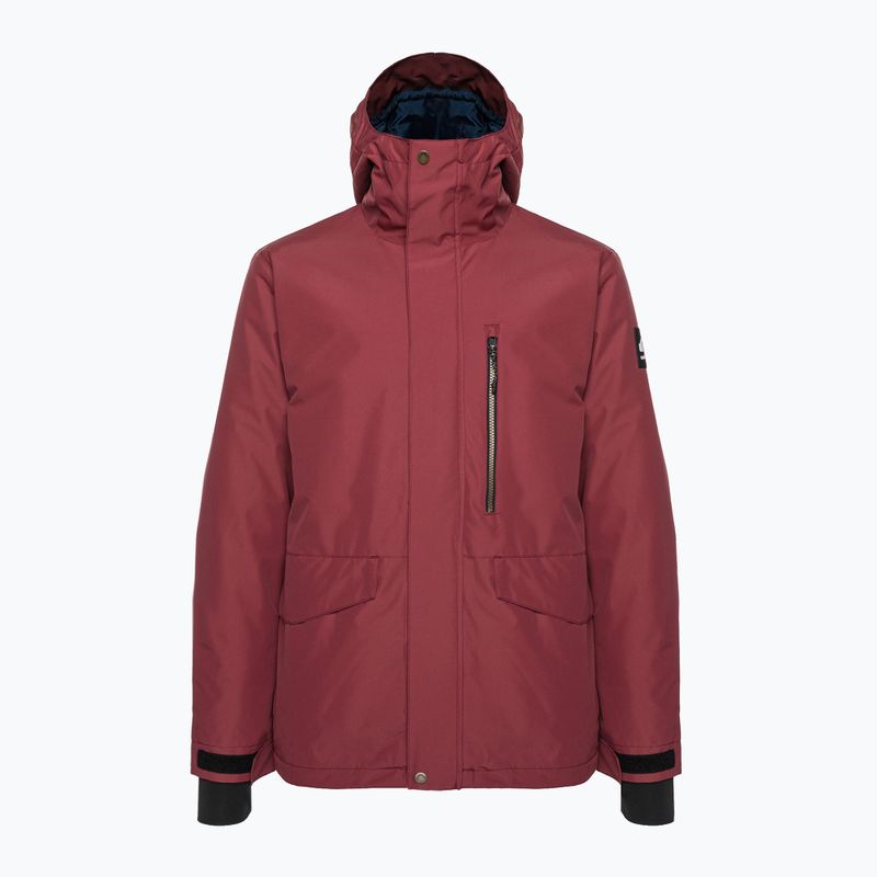 Snowboardjacke Herren Quiksilver Mission Solid rot EQYTJ3266