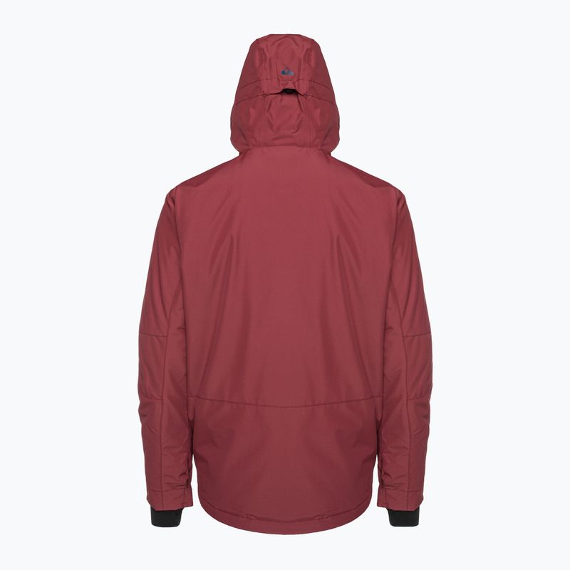 Snowboardjacke Herren Quiksilver Mission Solid rot EQYTJ3266 2