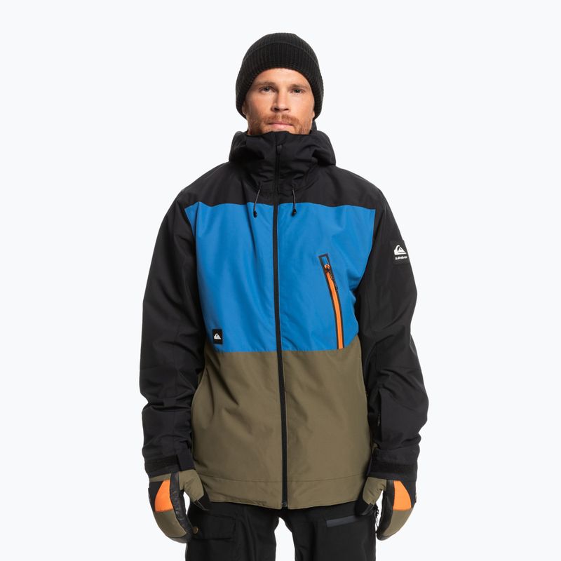 Snowboardjacke Herren Quiksilver Sycamore schwarz-blau EQYTJ3335 5