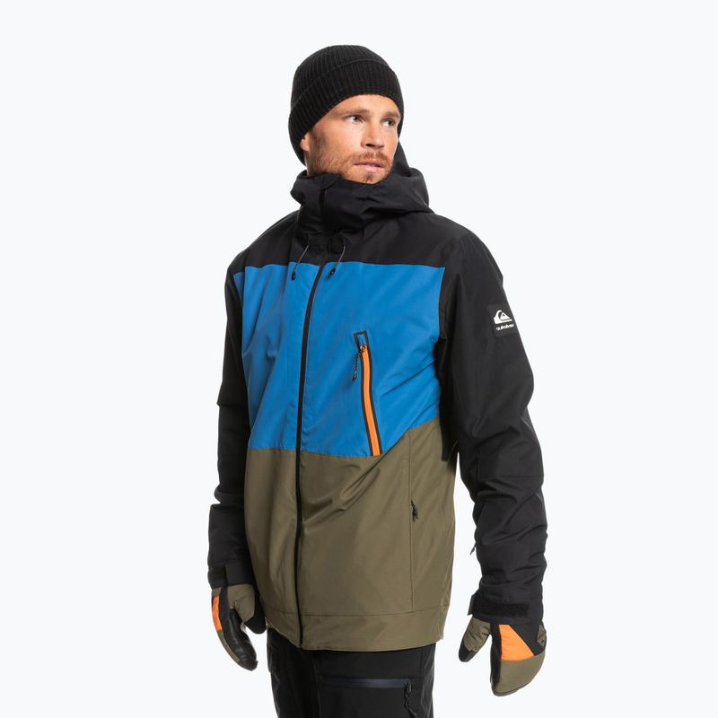 Snowboardjacke Herren Quiksilver Sycamore schwarz-blau EQYTJ3335 6