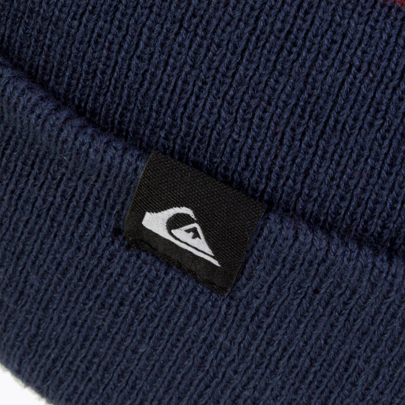 Snowboardmütze Quiksilver Summit dunkelblau-dunkelrot EQYHA336 3