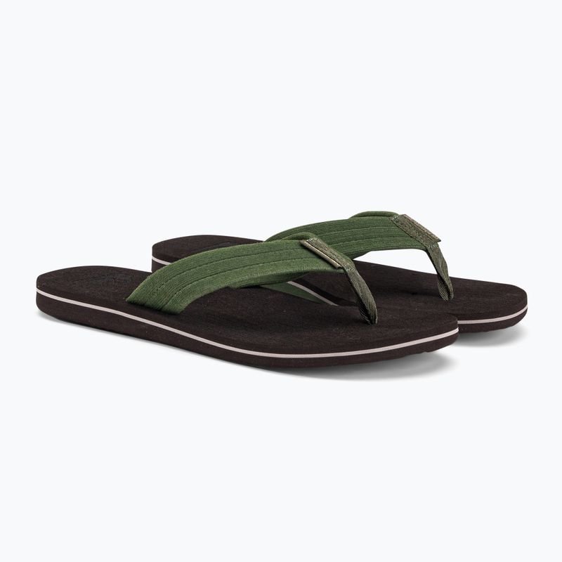 Quiksilver Herren Molokai Layback Textured Zehntrenner braun AQYL101266 4