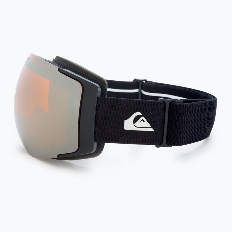 Quiksilver Greenwood S3 schwarz / clux mi silber Snowboardbrille 4
