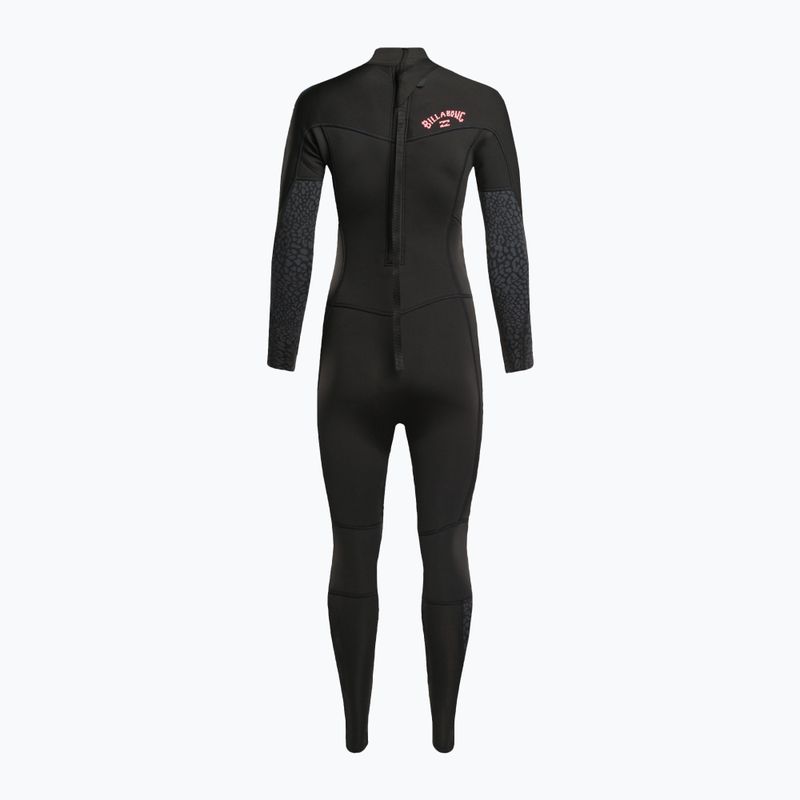 Neoprenanzug für Frauen Billabong 3/2 Synergy BZ FL Full wild black 3