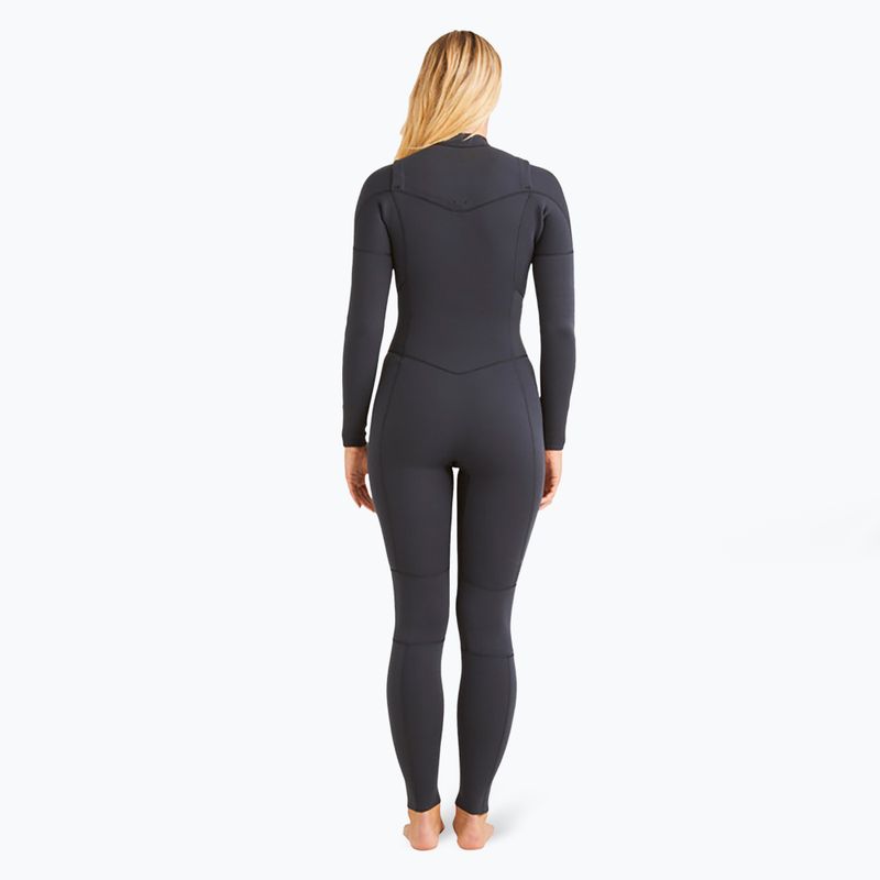 Billabong 4/3mm Salty Dayz Voller schwarzer Schwimmschaum für Frauen 3