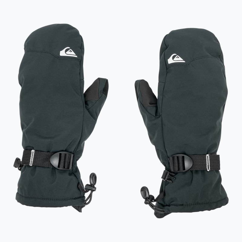 Herren Quiksilver Mission Mitt Snowboardhandschuh true black 4