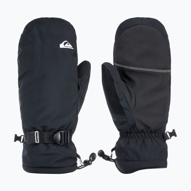 Herren Quiksilver Mission Mitt Snowboardhandschuh true black 7