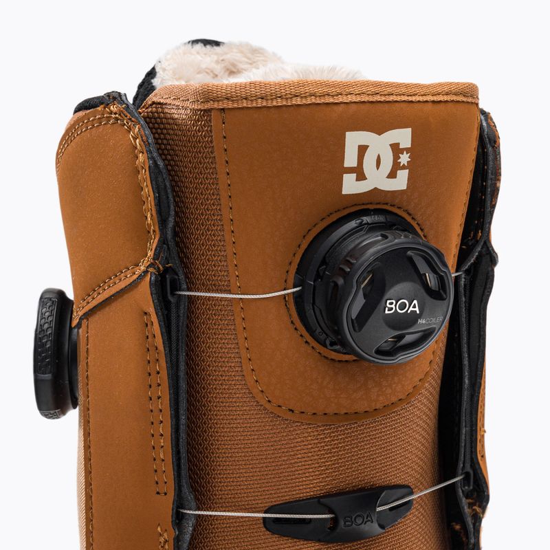 Snowboardschuhe für Frauen DC Lotus choco brown/off white 6