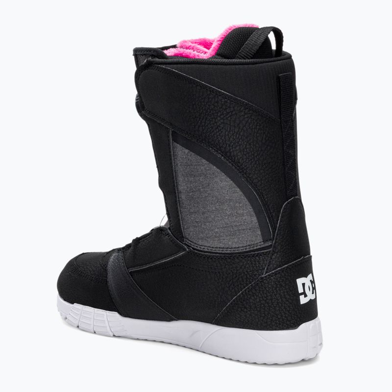 Snowboardschuhe für Frauen DC Lotus black/black/white 2