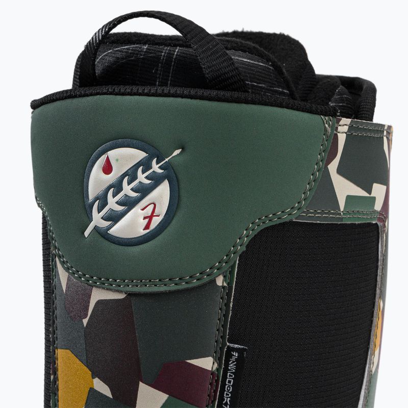 Snowboardschuhe für Männer DC SW Phase Boa green/brown/black 6