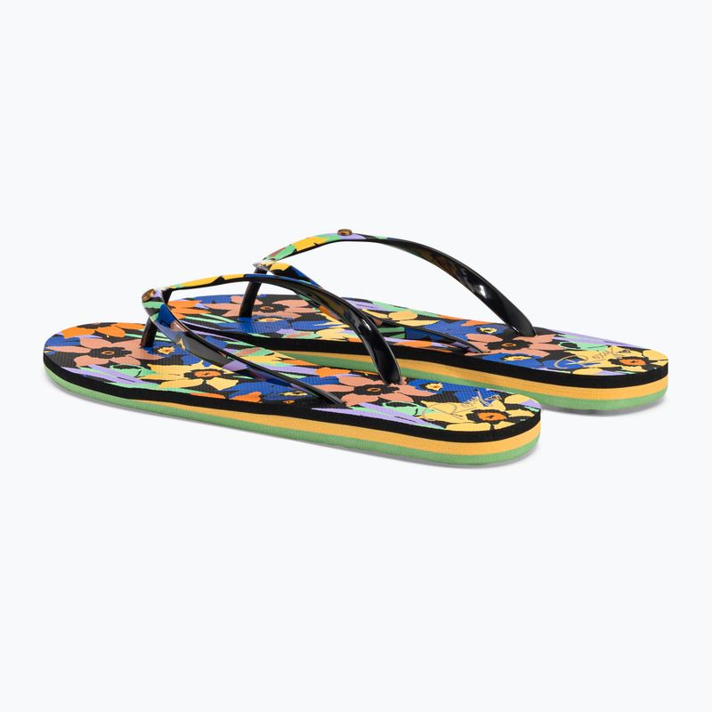 Damen-Flip-Flops ROXY Portofino III 2021 black multi 3