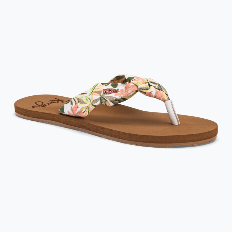 Damen-Flip-Flops ROXY Paia IV 2021 white/pink