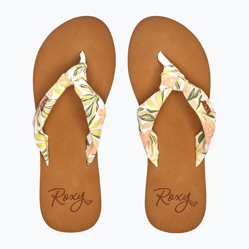 Damen-Flip-Flops ROXY Paia IV 2021 white/pink 12