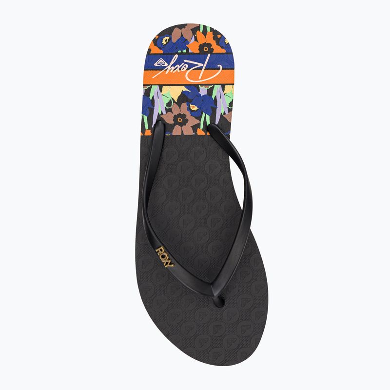 Damen-Flip-Flops ROXY Viva Printed 2021 black multi 6