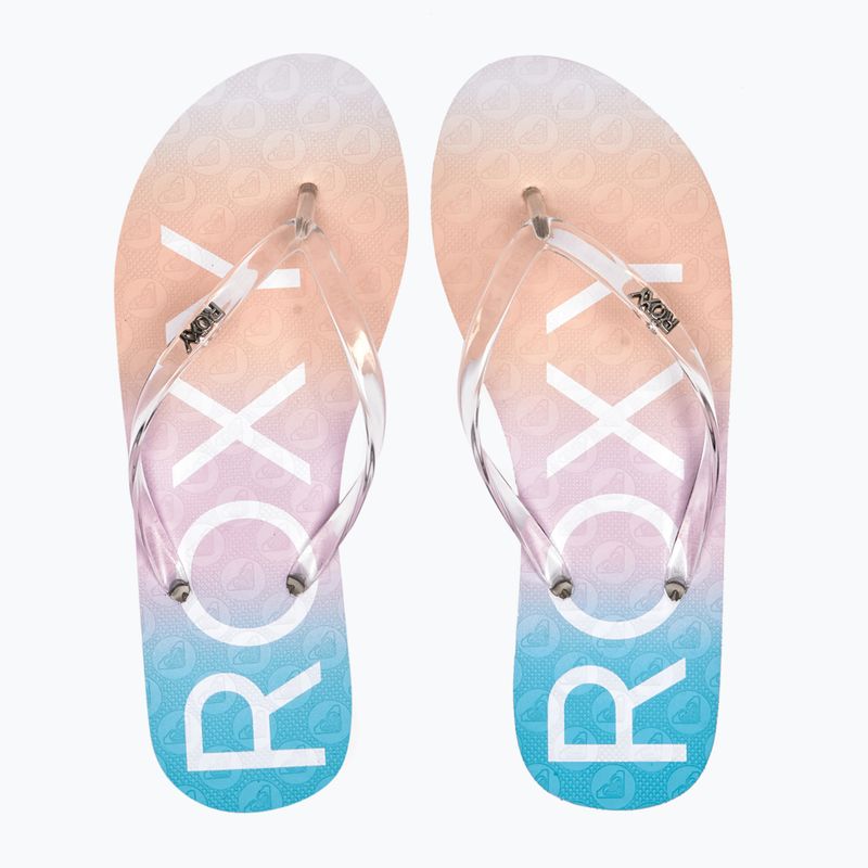 Damen-Flip-Flops ROXY Viva Jelly 2021 aquamarine 11